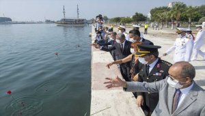 Ertuğrul Fırkateyni şehitleri Mersin'de anıldı