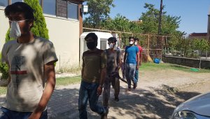 Erzincan'da minibüs içerisinde 16 yabancı uyruklu yakalandı