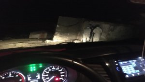 Filyasyon ekipleri gece karanlığında dahi Erzurum'un kırsal mahallelerinde mesaide