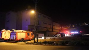 Gaziantep'te ayakkabı fabrikasında yangın