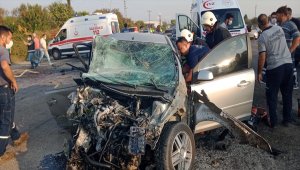 Hatay'da iki otomobil çarpıştı: 1 ölü, 1 yaralı