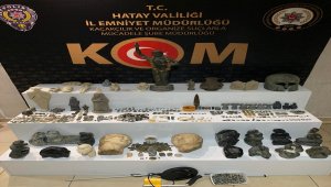 Hatay ve Şanlıurfa'da tarihi eser kaçakçılığı operasyonunda 3 kişi yakalandı