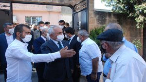 İçişleri Bakan Yardımcısı Mehmet Ersoy şehit ailesini ziyaret etti