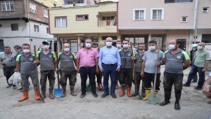 İçişleri Bakanı Soylu, Dereli'de incelemelerde bulundu
