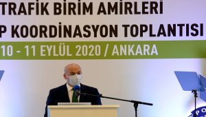 İçişleri Bakanı Soylu, "Trafik Birim Amirleri 2. Etap Koordinasyon Toplantısı"nda konuştu: