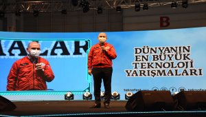 İçişleri Bakanı Süleyman Soylu TEKNOFEST'te ödül törenine katıldı: