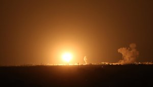 İsrail, Gazze'de Hamas'a ait noktaları vurdu