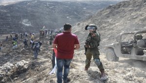 İsrail ordusundan Batı Şeria'daki gösteriye müdahale