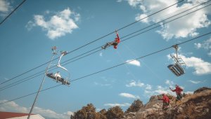 JAK timi Ergan Dağı'nda kurtarma tatbikatı yaptı