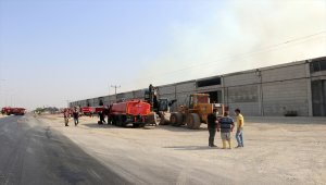 Kahramanmaraş'ta fabrika yangını
