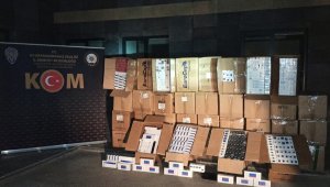 Kahramanmaraş'ta kaçak sigara operasyonu