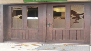 Karadağ'ın Pljevlja şehrindeki İslam Birliği binasına çirkin saldırı