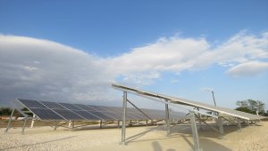 Kırklareli'nde bir köye 80 güneş paneli konuldu