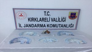Kırklareli'nde sahte para operasyonunda bir şüpheli yakalandı