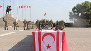 KKTC'de askeri yemin töreni