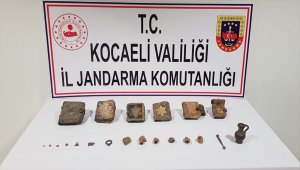 Kocaeli'de tarihi eser kaçakçılığı operasyonu: 5 gözaltı
