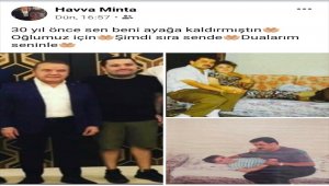 Kovid-19 tedavisi gören Muhittin Böcek'in eski eşinden duygulandıran paylaşım