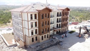 Malatya'da depremzedeler için yapılan konutların ilk etabında sona yaklaşıldı