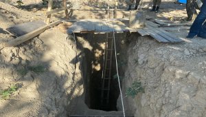 Malatya'da kaçak kazı yapan 5 şüpheli suçüstü yakalandı