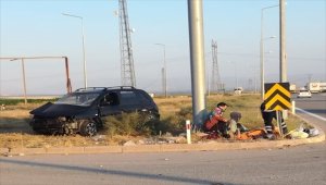 Malatya'da kamyonetle otomobil çarpıştı: 7 yaralı