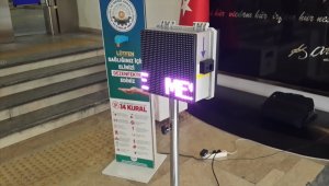 Meslek lisesinde uzaktan otomatik ateş ölçen cihaz geliştirildi