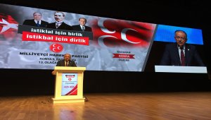 MHP Genel Başkan Yardımcısı Kalaycı, partisinin Konya İl Başkanlığı Kongresi'nde konuştu:
