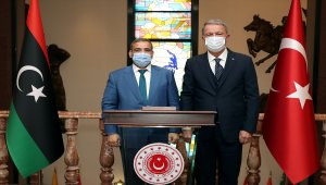 Milli Savunma Bakanı Akar, Libya Yüksek Devlet Konseyi Başkanı ile görüştü