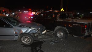 Ordu'da otomobille kamyonet çarpıştı: 4 yaralı