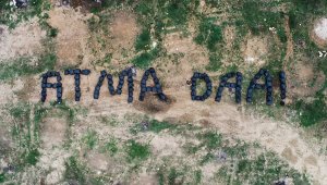 Ordu'da temizlik işçilerinden çevreye bırakılan çöplere Karadeniz şivesiyle tepki