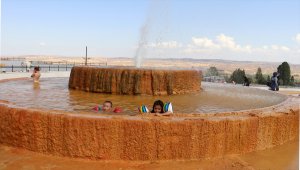 "Pamukkale'nin kardeşi" Altınkale'ye yoğun ilgi