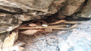 Pençe-Kaplan Operasyonu'nda PKK'ya ait mühimmat ve yaşam malzemesi ele geçirildi