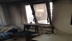 Samsun'da boşanma aşamasındaki eşinin babasının evini kundaklayan kişi yakalandı