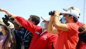 Sanayi ve Teknoloji Bakanı Varank, TEKNOFEST roket yarışlarını izledi