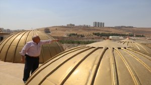 Şanlıurfa'da hırsızların 6. kez girdiği caminin alem ve kabloları çalındı