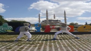"Şehir Şehir Eskrim" projesinde 38. durak Edirne oldu