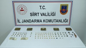 Siirt'te 92 parça tarihi eser ele geçirildi