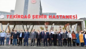 TBMM Başkanı Şentop'tan esprili "Tekirdağ Şehir Hastanesi" paylaşımı