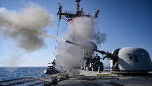 TCG Gediz fırkateyni Doğu Akdeniz'deki eğitimlerini tamamladı