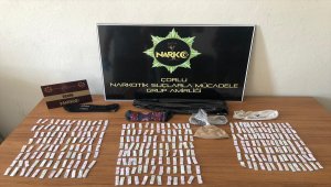 Tekirdağ&#39;da uyuşturucu tacirinin &quot;zula&quot; yaptığı incir ağacını dedektör köpek buldu