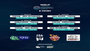 TOFAŞ'ın FIBA Şampiyonlar Ligi'ndeki maçlarının programı belli oldu