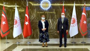 TPF heyetinden Ticaret Bakanlığı'na ziyaret
