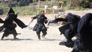 Türk televizyon tarihinin en uzun savaş sahnesi "Uyanış: Büyük Selçuklu" için çekildi