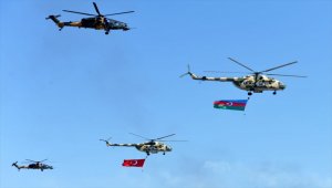 Türkiye ve Azerbaycan'dan savaş sahnelerini aratmayan tatbikat