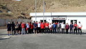 Türkiye ve İngiltere Boks Milli Takımı yerin 150 metre altında antrenman yaptı
