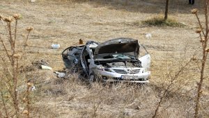 Uşak'ta trafik kazası: 1 ölü, 1 yaralı