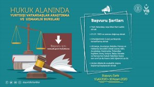 YTB, yurt dışında yaşayan hukuk eğitimi alan gençlere burs verecek