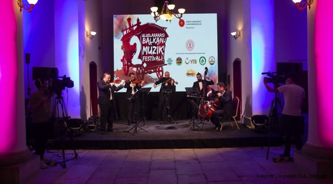 2. Uluslararası Balkan Müzik Festivali sona erdi