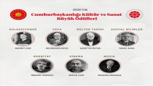 2020 Yılı Cumhurbaşkanlığı Kültür ve Sanat Büyük Ödülleri'nin sahipleri açıklandı