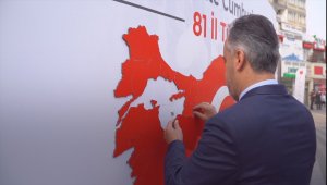 29 Ekim Cumhuriyet Bayramı'nda Türkiye haritası yapbozu ilgi gördü