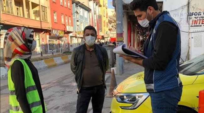 Ağrı'da Kovid-19 karantinasını ihlal eden 4 kişiye 12 bin 600 lira ceza